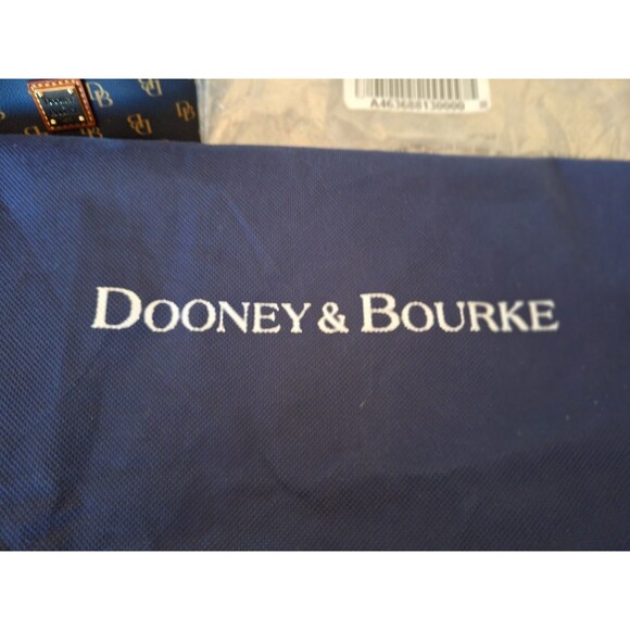 Dooney‎ Bourke Gretta SMALL Drawstring Logo Bucket  NAVY NWT - Picture 10 of 16